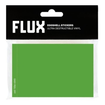 Flux Eggshell Stickers Green