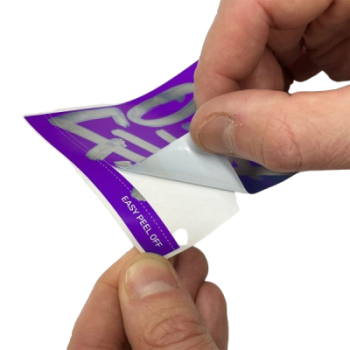 Flux Eggshell Stickers Purple