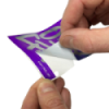 Flux Eggshell Stickers Purple