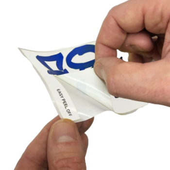Flux Eggshell Stickers White