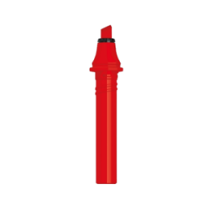 Chisel Tip Deep Red R100