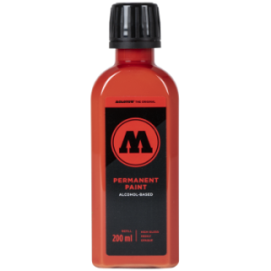 Perm. Paint 200ml Traffic Red