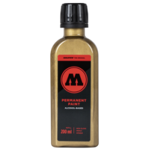 Perm. Paint 200ml Gold