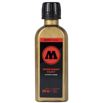 Perm. Paint 200ml Gold