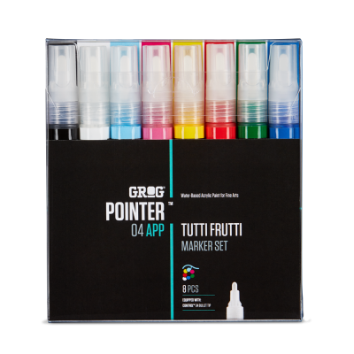 Grog Pointer 04 Tutti Frutti 8 Set