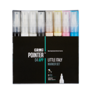 Grog Pointer 04 Little Italy 8 Set