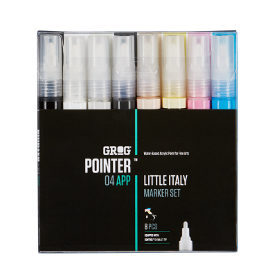 Grog Pointer 04 Little Italy 8 Set