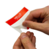 Flux Eggshell Stickers Hello Red