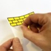 Flux Eggshell Stickers Yellow  Bricks