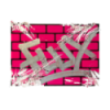 Flux Eggshell Stickers Magenta  Bricks