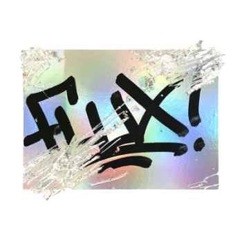 Flux Eggshell Stickers Hologram