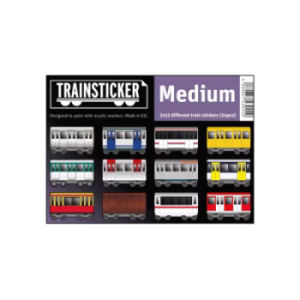Trainsticker Set Medium