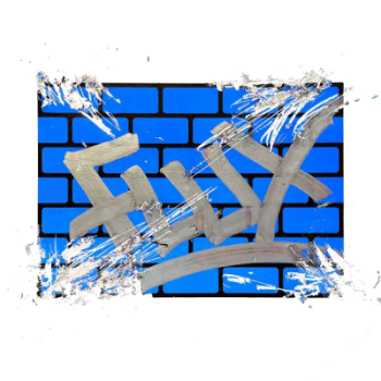 Flux Eggshell Stickers Blue  Bricks