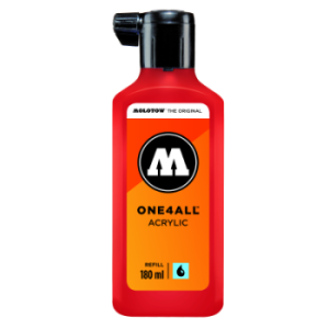 Molotow One4All 013 Traffic Red 180ml - Akryl Na Bazie Wody