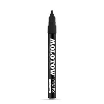 Marker Molotow 128PP Black - czarny marker spirytusowy