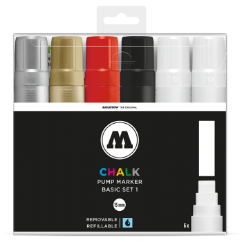 Chalk Marker 15mm Basic Set 1 