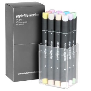Stylefile Twin 12 Pastel Set  publikat