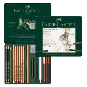 Faber Castell Pitt Monochrome Zestaw Średni 