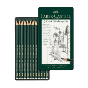 Zestaw 12 Ołówków Castell 9000 