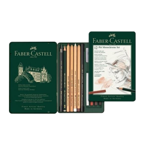 Faber Castell Pitt Monochrome Zestaw Mały 