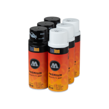 Molotow Black and White Pack