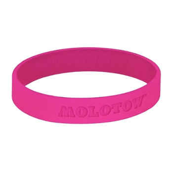 Molotow Wrist Band Pink