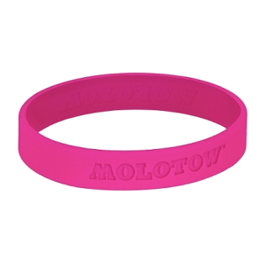 Molotow Wrist Band Pink molotow