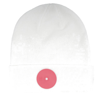 Mr.Serious Pink Dot Fat Beanie