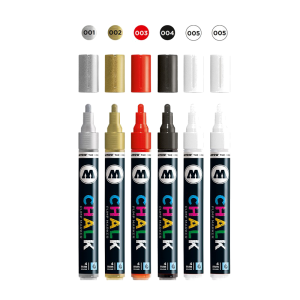 Chalk Marker 4mm Basic Set 1