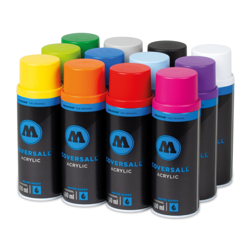 Coversall Water-Based 12 Pack Color Set 