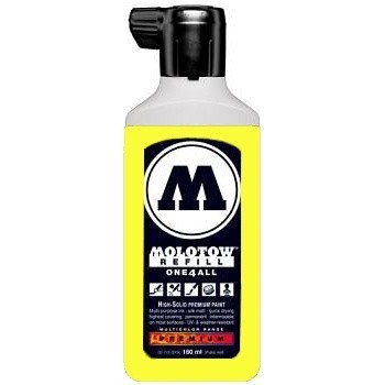 Farba akrylowa Molotow One4All 180ml 220 Neon Yellow
