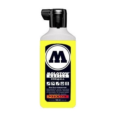 Farba akrylowa Molotow One4All 180ml 220 Neon Yellow