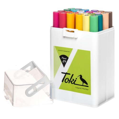 Toki Layout Markers 24 Set B