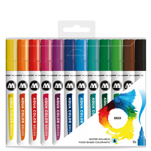 Aqua Color Brush Set 1