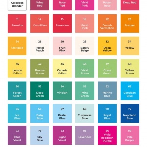 Toki Layout Markers 48 Set 