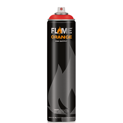 Flame Orange 600ml Signal Red 304