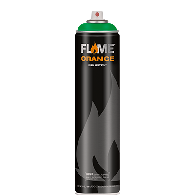 Flame Orange 600ml Juice Green 629