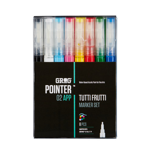 Grog Pointer 02 Tutti Frutti 8 Set