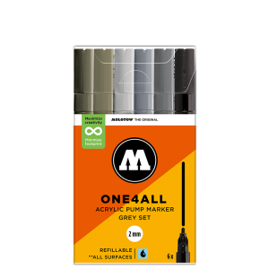 One4All 127HS Grey Set molotow