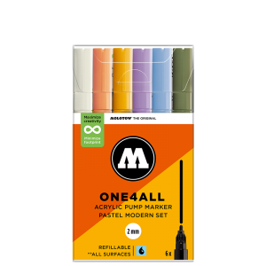 One4All 127HS Pastel Modern Set molotow
