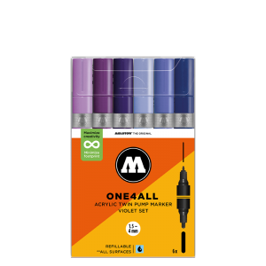 One4All TWIN Violet Set molotow