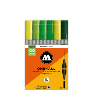 One4All TWIN Green Set molotow