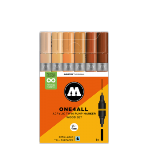 One4All TWIN Wood Set molotow