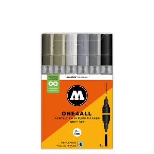 One4All TWIN Grey Set molotow