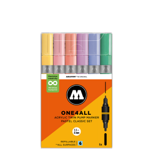 One4All TWIN Pastel Classic Set molotow