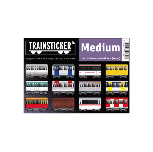 Trainsticker Set Medium