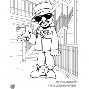 Hip Hop Coloring Book KOLOROWANKA