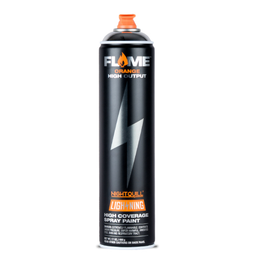 Flame Orange Lighting 600ml Chrome