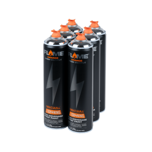 Flame Orange Lighting 600ml Chrome Pack 