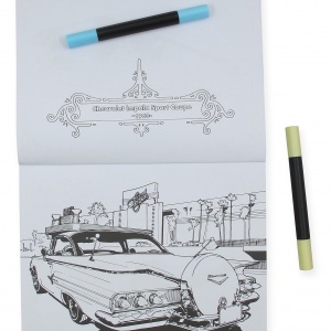 Lowrider Coloring Book Kolorowanka